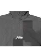 Nylon Quarter Zip - Black